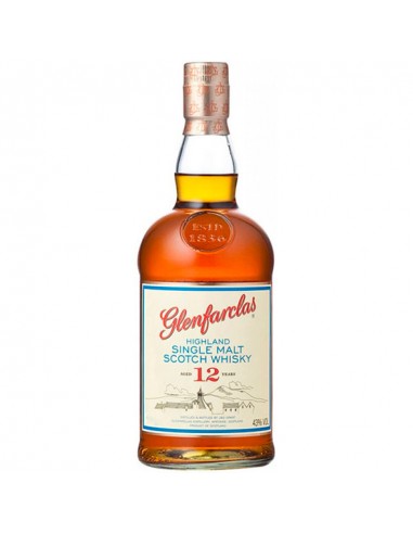 [12960] WHISKY DE MALTA GLENFARCLAS 12 AÑOS 700 ML