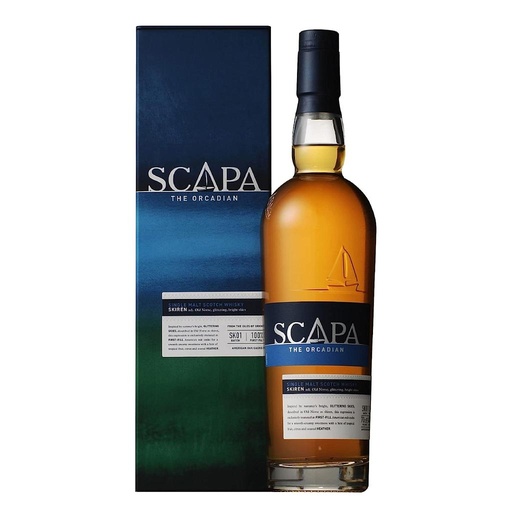 [1701] WHISKY DE MALTA SCAPA SKIREN 700 ML