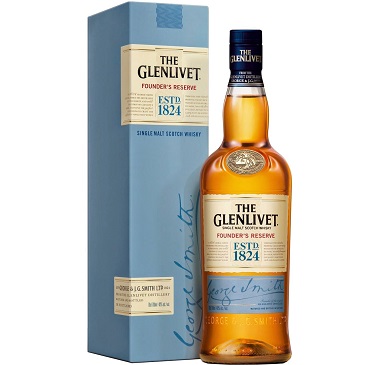 [2016] WHISKY DE MALTA THE GLENLIVET FOUNDERS RESERVE 750ML