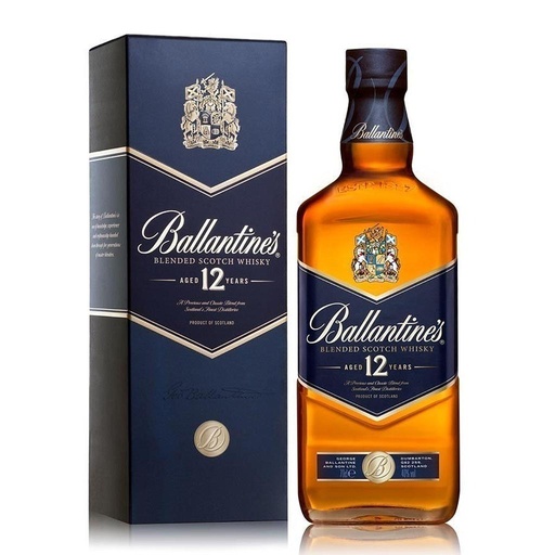 [2134] WHISKY ESCOCES BALLANTINES 12 AÑOS 1 LT