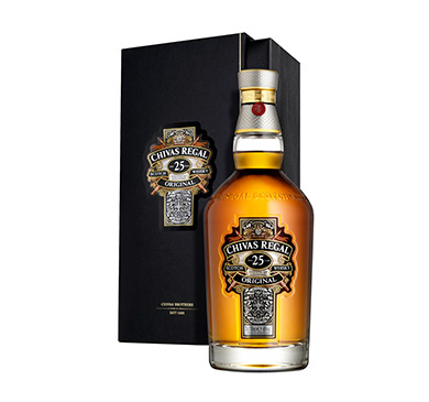 [2551] WHISKY ESCOCES CHIVAS REGAL 25 AÑOS 700 ML