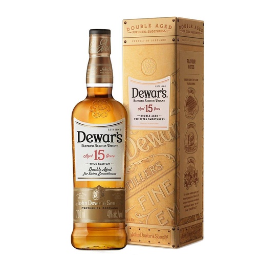 [4279] WHISKY ESCOCES DEWAR'S 15 AÑOS 1 LITRO