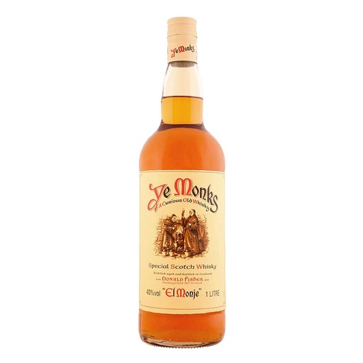 [737] WHISKY ESCOCES MONJE YE MONKS 1 LITRO