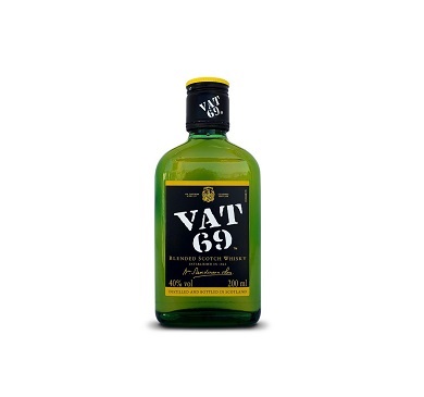 [835] WHISKY ESCOCES VAT 69 PETACA 200 ML