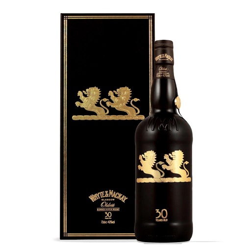 [2520] WHISKY ESCOCES WHYTE & MACKAY 30 AÑOS 700 ML