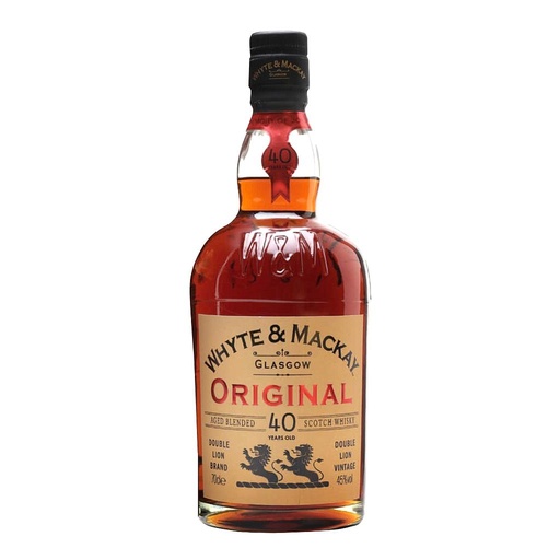 [11472] WHISKY ESCOCES WHYTE & MACKAY 40 AÑOS 700 ML