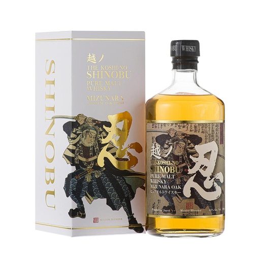 [32565] WHISKY JAPONES PURE MALT SHINOBU 700 ML