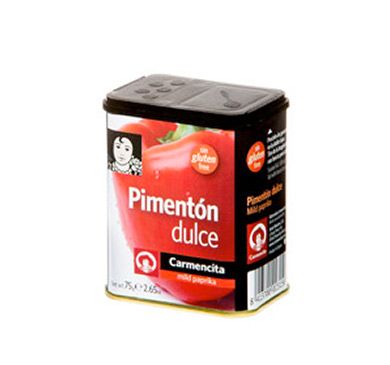 [1852] CARMENCITA LATA PIMENTON DULCE 75 GRAMOS