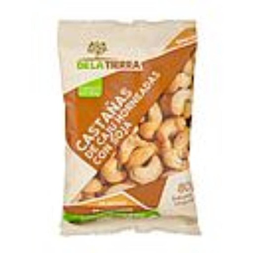 [30469] CASTAÑAS DE CAJU HORNEADO CON SOJA DE LA TIERRA 80 GRAMOS