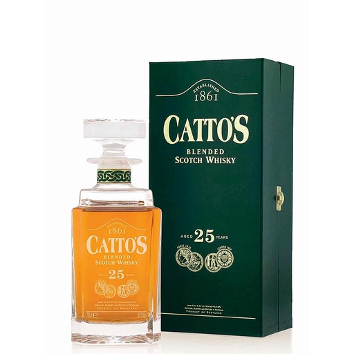 [10174] CATTO'S 25 AÑOS DE LUXE DECANTER 700 ML