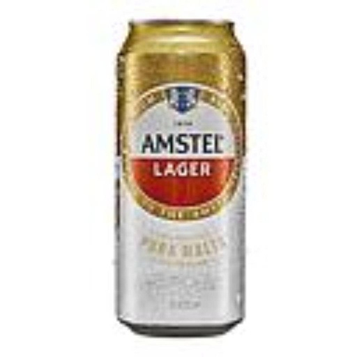 [4543] CERVEZA AMSTEL LAGER LATA 473 ML