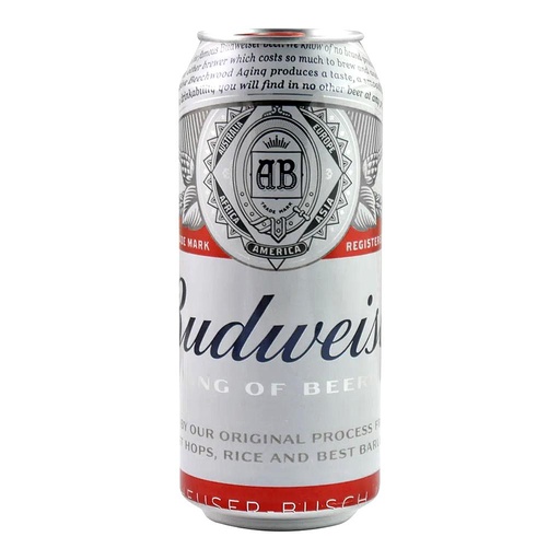 [3076] CERVEZA BUDWEISER LATA 473 ML