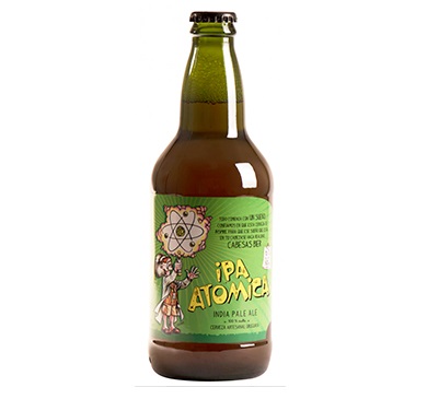 [3033] CERVEZA CABESAS IPA ATOMICA 500 ML