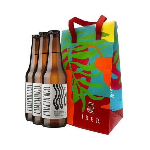 [35395] CERVEZA CHACHINGO IPA 355 ML + BOLSA COOLER DE OBSEQUIO